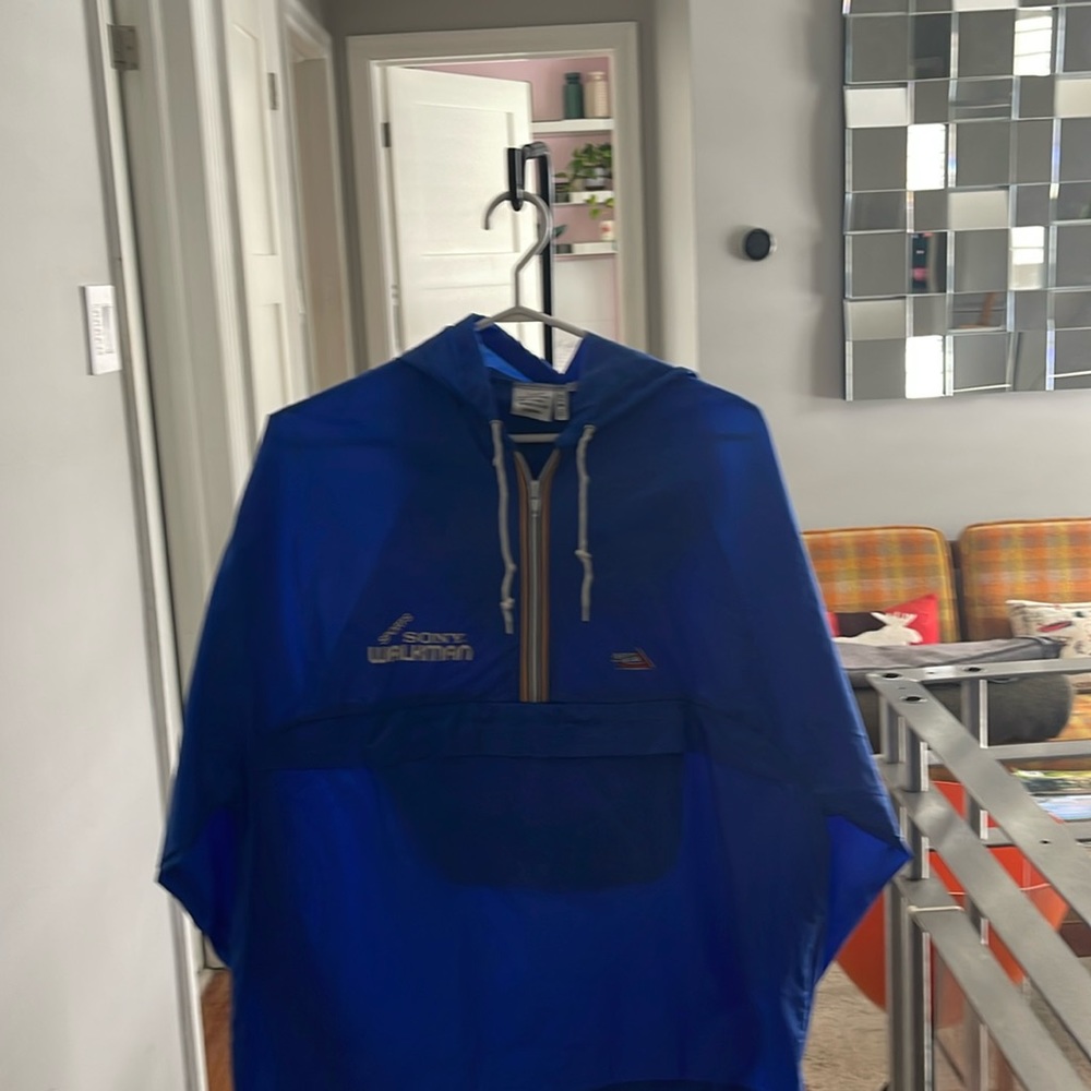Vintage Sony Walkman light weight jacket